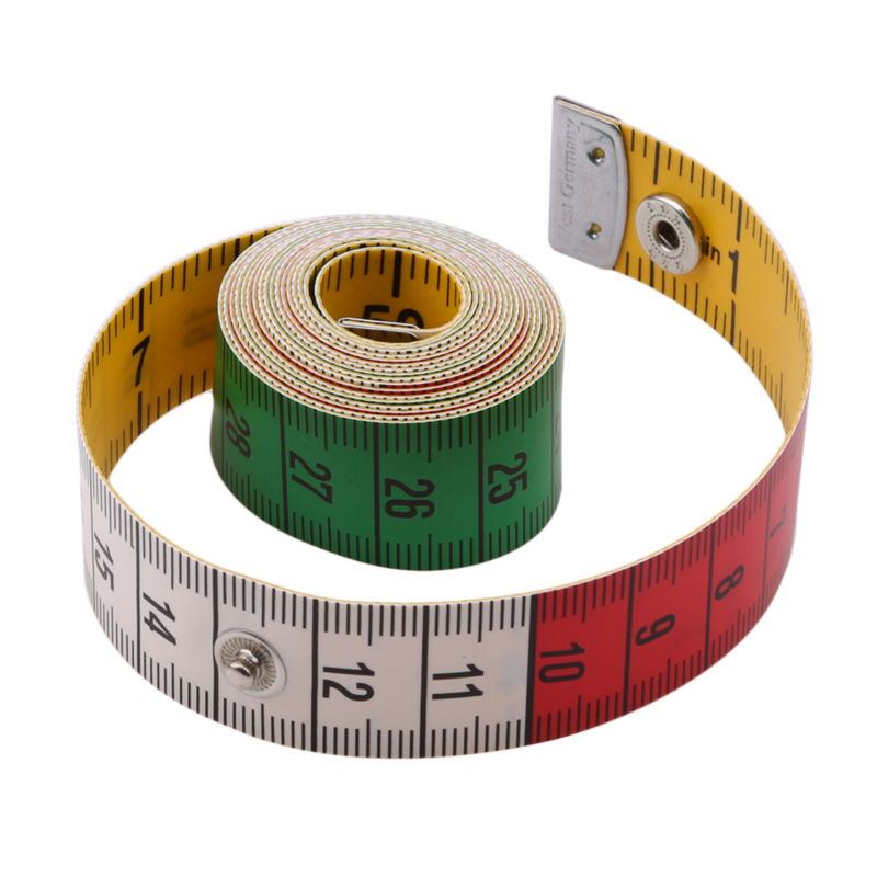 Leatherwork Ruler - คุณภาพสูง Double Scale ไม้บรรทัดเทปวัดไม้บรรทัดยืดหยุ่น Body เย็บผ้าไม้บรรทัดเย็บอุปกรณ์เสริม