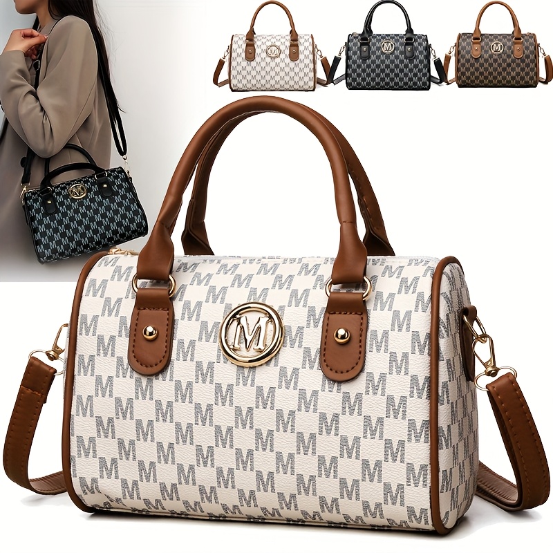 กระเป๋าสะพายไหล่ตัวอักษรผู้หญิ - Leatherwork Logo บทวิจารณ์และราคา
