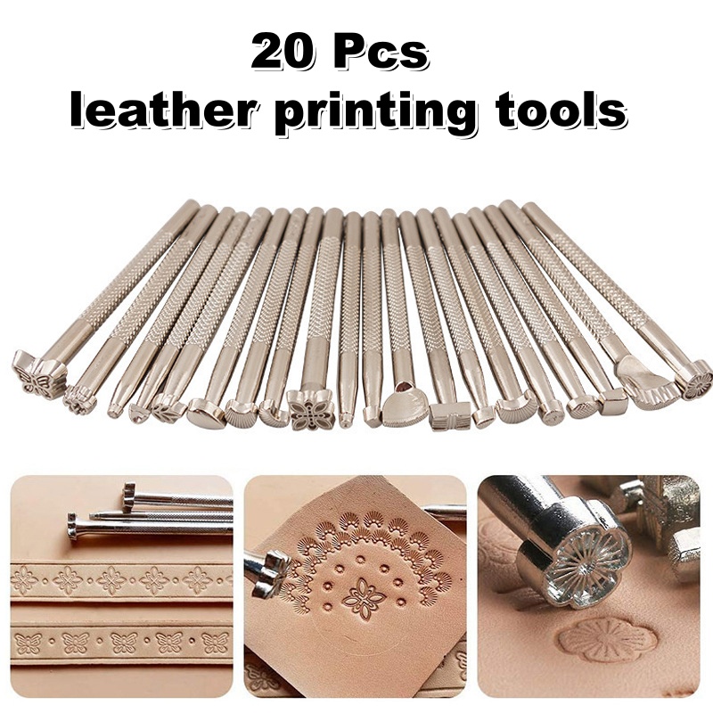 ชุดเครื่องมือประทับลายหนัง 20  - Leather Work Organiser บทวิจารณ์และราคา
