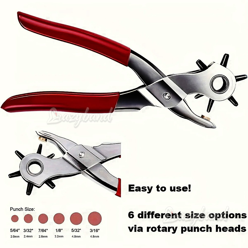 เครื่องเจาะรูหนังอเนกประสงค์ ส - Leather Punch Revolving บทวิจารณ์และราคา