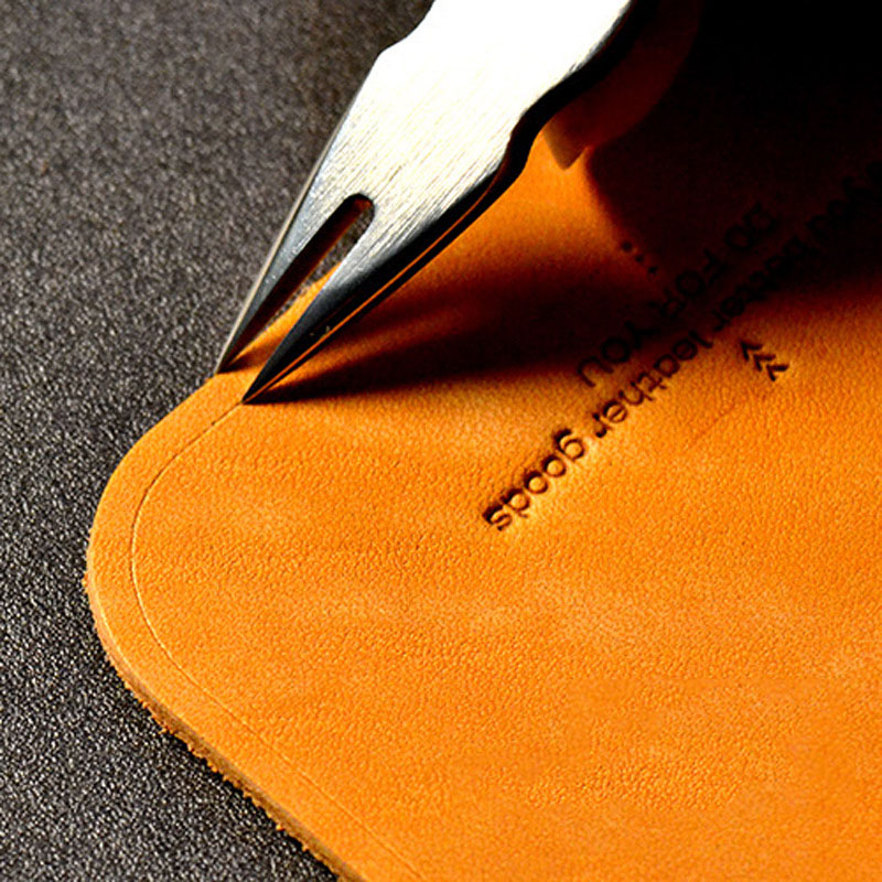 1Pcหนังตื้นSlot Edge Linearหนั - Leather Work Organiser บทวิจารณ์และราคา