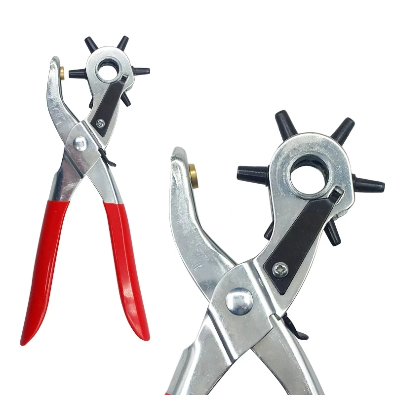 เครื่องเจาะตาไก่แบบหมุนคีมเจาะ - Leather Punch Revolving บทวิจารณ์และราคา