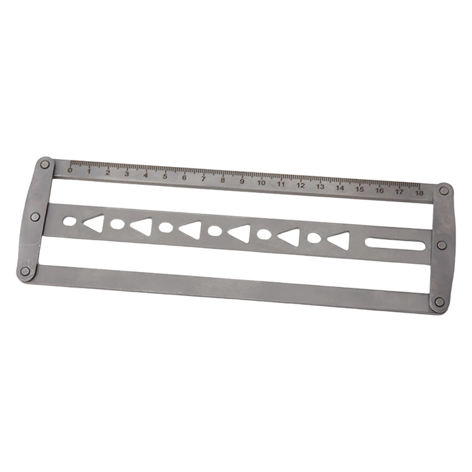 ไม้บรรทัดวัดตำแหน่งแบบปรับได้ส - Leatherwork Ruler บทวิจารณ์และราคา