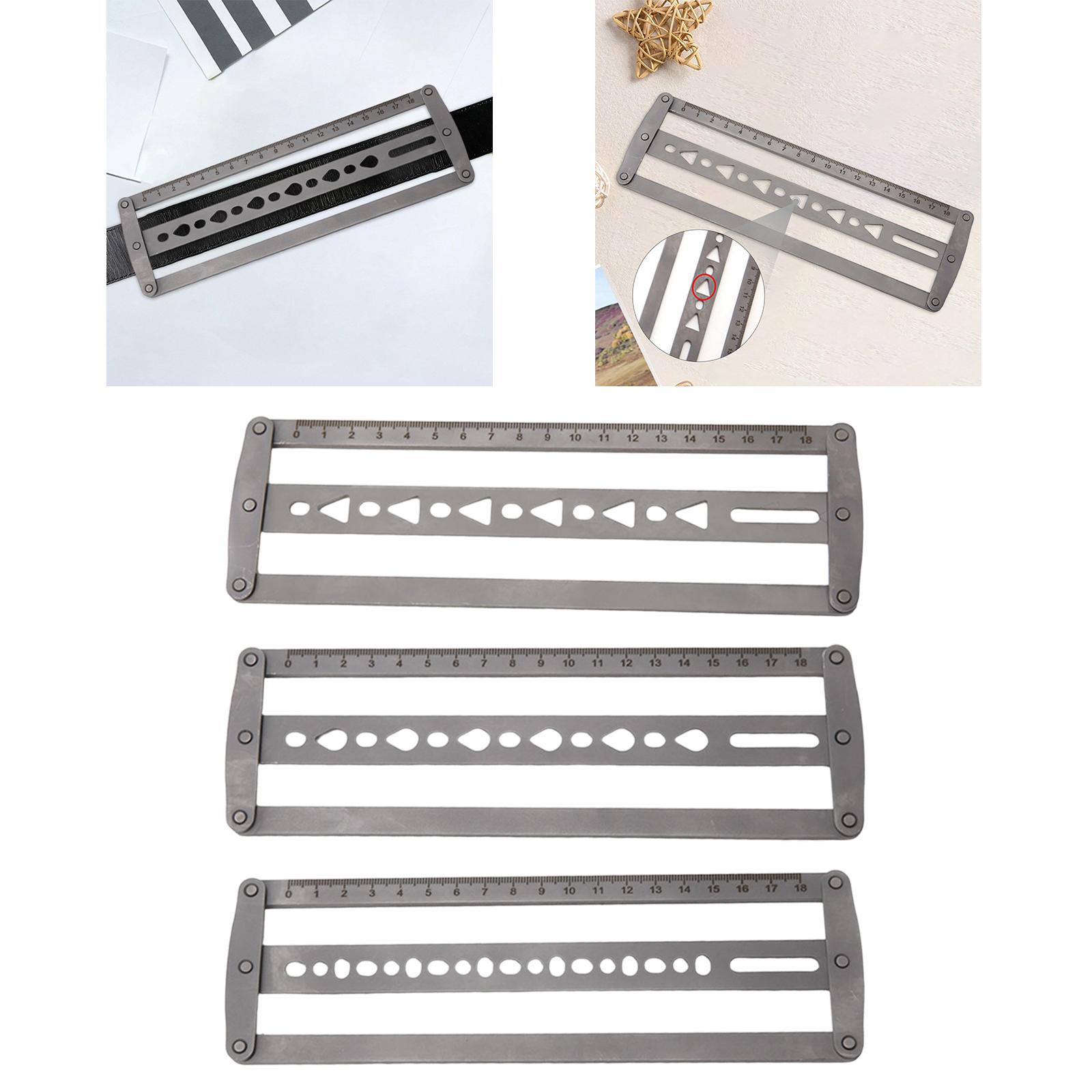 ไม้บรรทัดวัดตำแหน่งแบบปรับได้ส - Leatherwork Ruler บทวิจารณ์และราคา