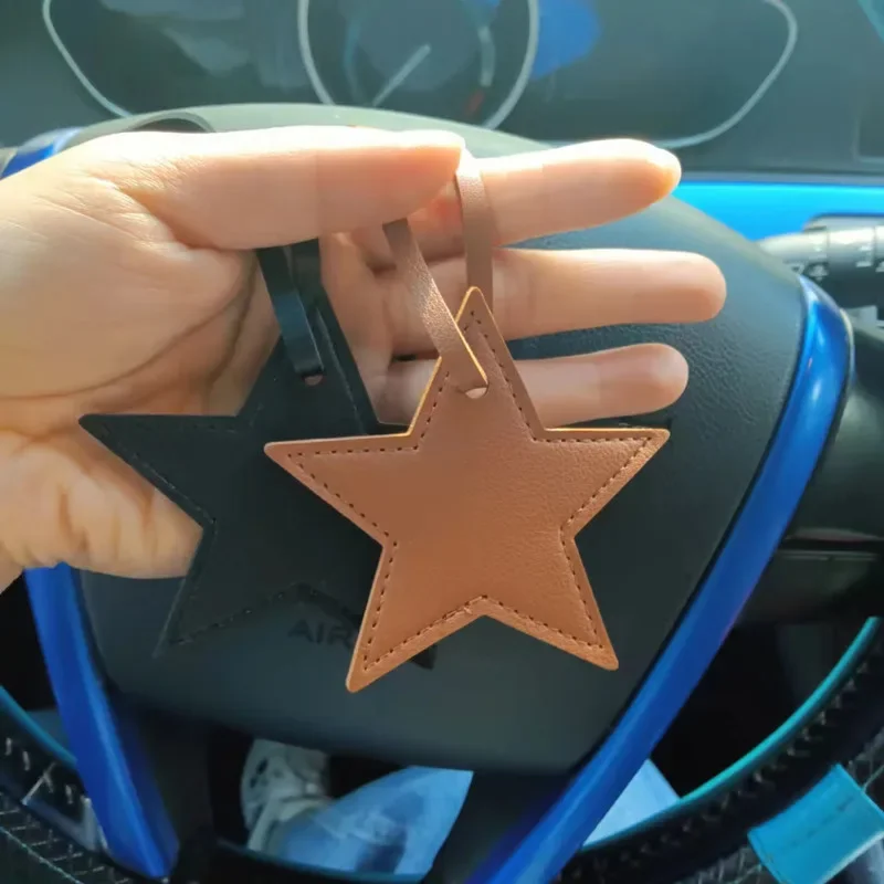 Star PU หนังพู่พวงกุญแจ Charms - Leatherwork Ruler บทวิจารณ์และราคา