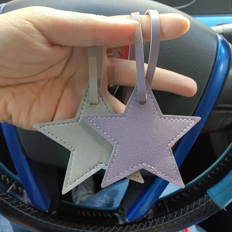 Star PU หนังพู่พวงกุญแจ Charms - Leatherwork Ruler บทวิจารณ์และราคา