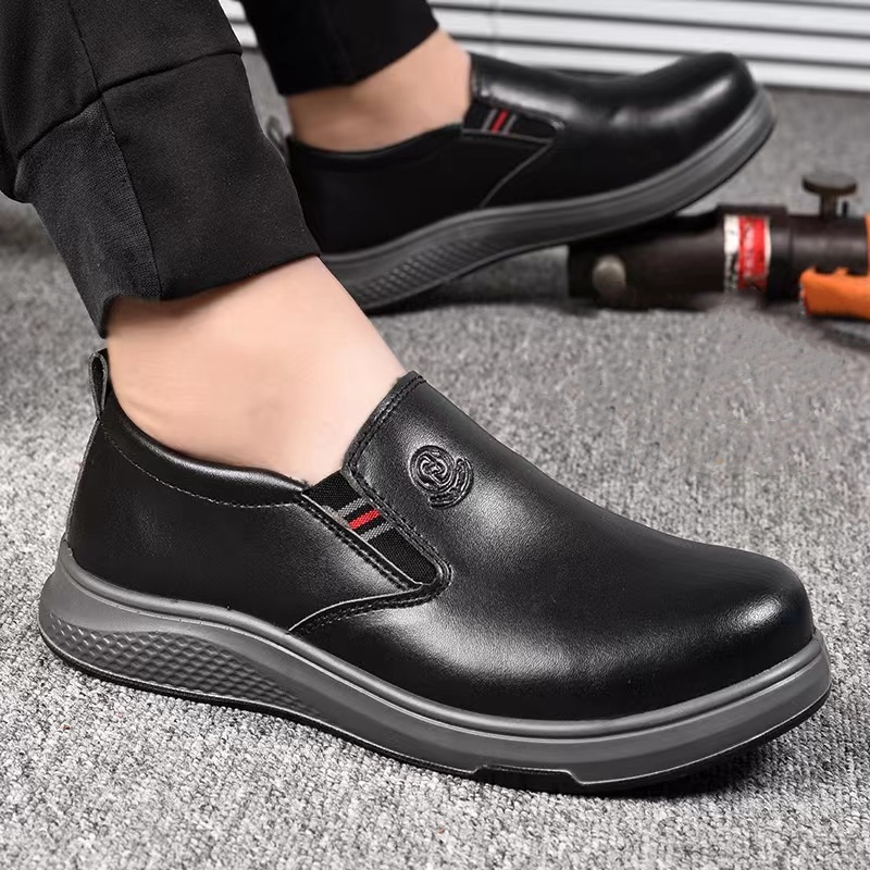 ขนาดใหญ่Mens Leisure Steel Toe - Leather Work Organiser บทวิจารณ์และราคา