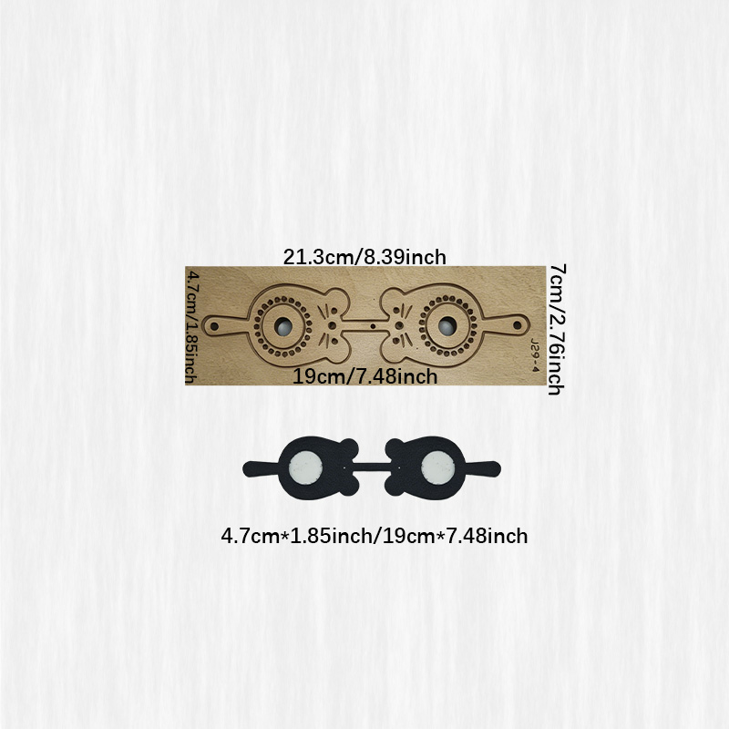 แม่แบบตัดหนัง DIY ขนาดใหญ่ สำห - Leatherwork Templates บทวิจารณ์และราคา