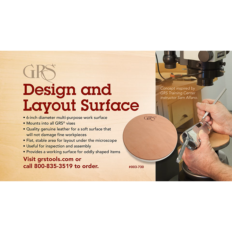แผ่นรองงานหนังกันลื่น GRS Desi - Leatherwork Vise บทวิจารณ์และราคา