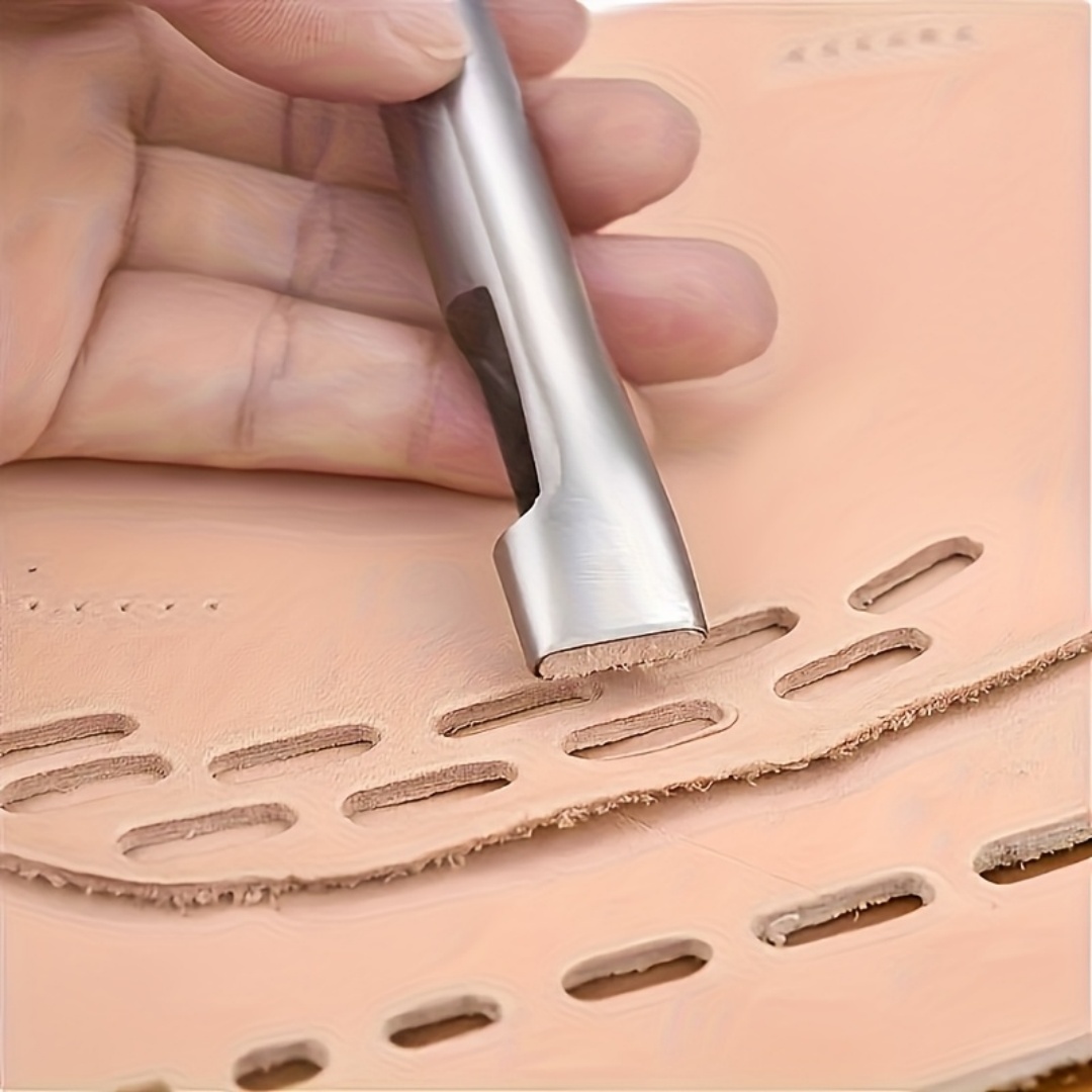 เครื่องเจาะรูหนังรูปวงรี 5 ชิ้ - Leather Punch Revolving บทวิจารณ์และราคา