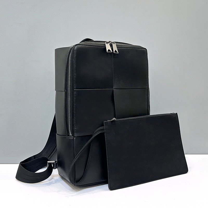 กระเป๋าเป้สะพายหลังหนังทอขนาดใ - Leather Work Bag บทวิจารณ์และราคา