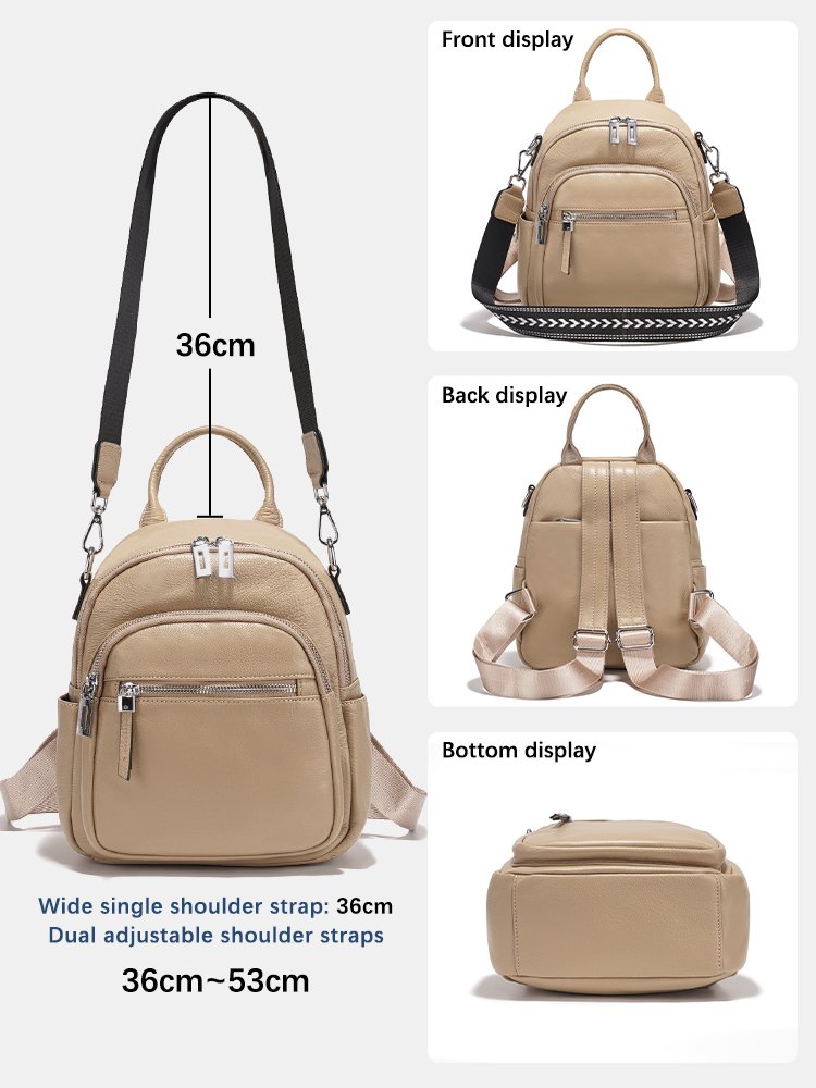 เซนซีกระเป๋าเป้สะพายหลังหนังแท - Leather Work Bag บทวิจารณ์และราคา