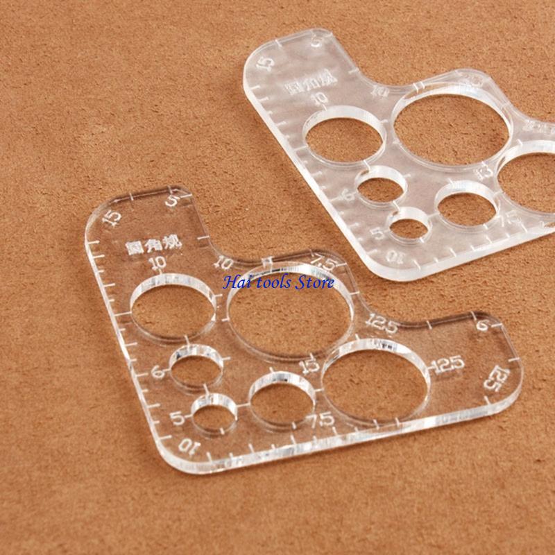 X37E ไม้บรรทัดแม่แบบงานหนังอะค - Leatherwork Templates บทวิจารณ์และราคา