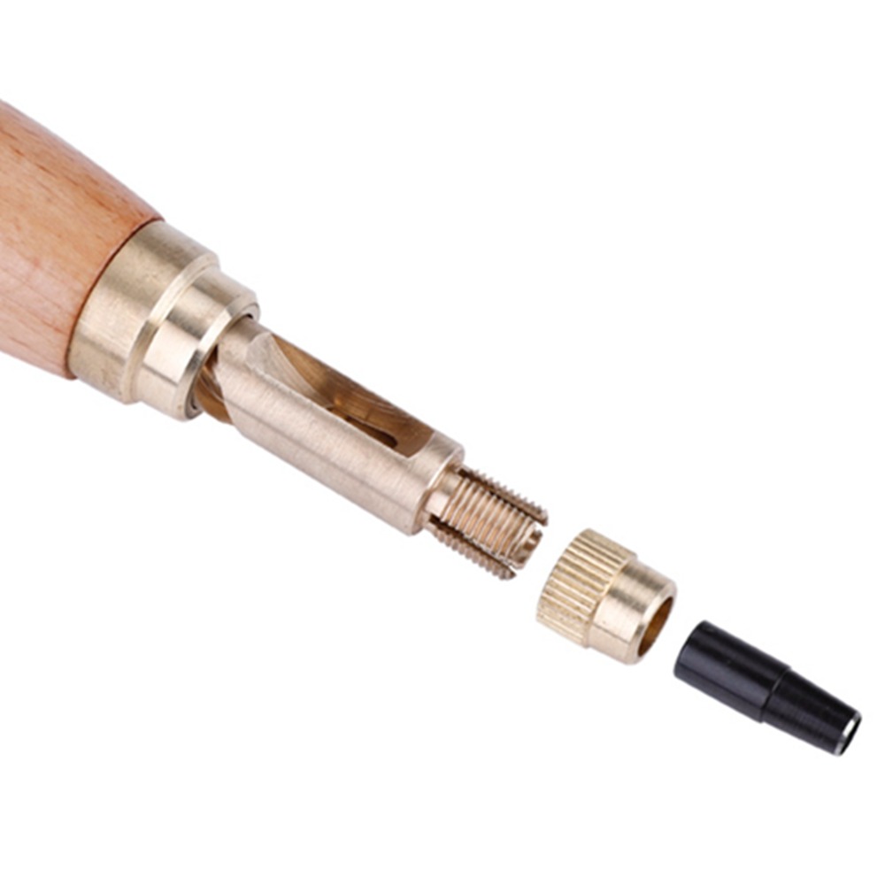 เครื่องมือเจาะรูหนัง 6 ขนาดหัว - Leather Punch Revolving บทวิจารณ์และราคา
