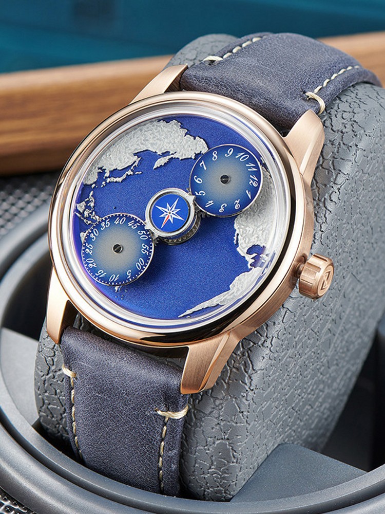 นาฬิกาข้อมือผู้ชายสไตล์ลำลอง แ - Leatherwork Ideas บทวิจารณ์และราคา