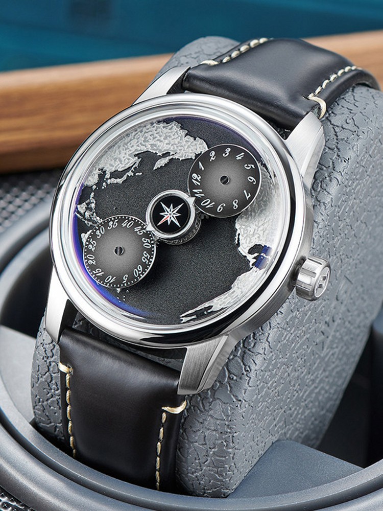 นาฬิกาข้อมือผู้ชายสไตล์ลำลอง แ - Leatherwork Ideas บทวิจารณ์และราคา