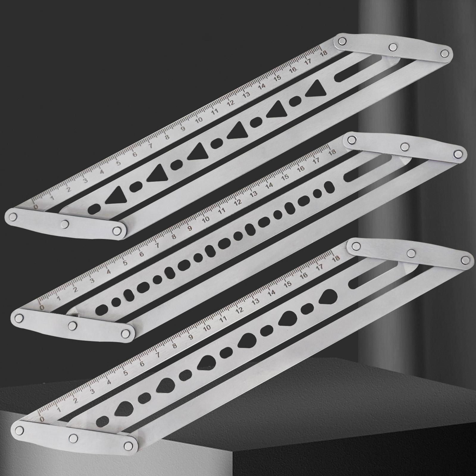 ไม้บรรทัดช่วยจัดตำแหน่งสายพาน  - Leatherwork Ruler บทวิจารณ์และราคา