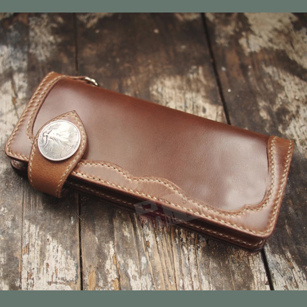 กระเป๋าเงินแบบวินเทจขนาด20x9x2 - Leatherwork Templates บทวิจารณ์และราคา