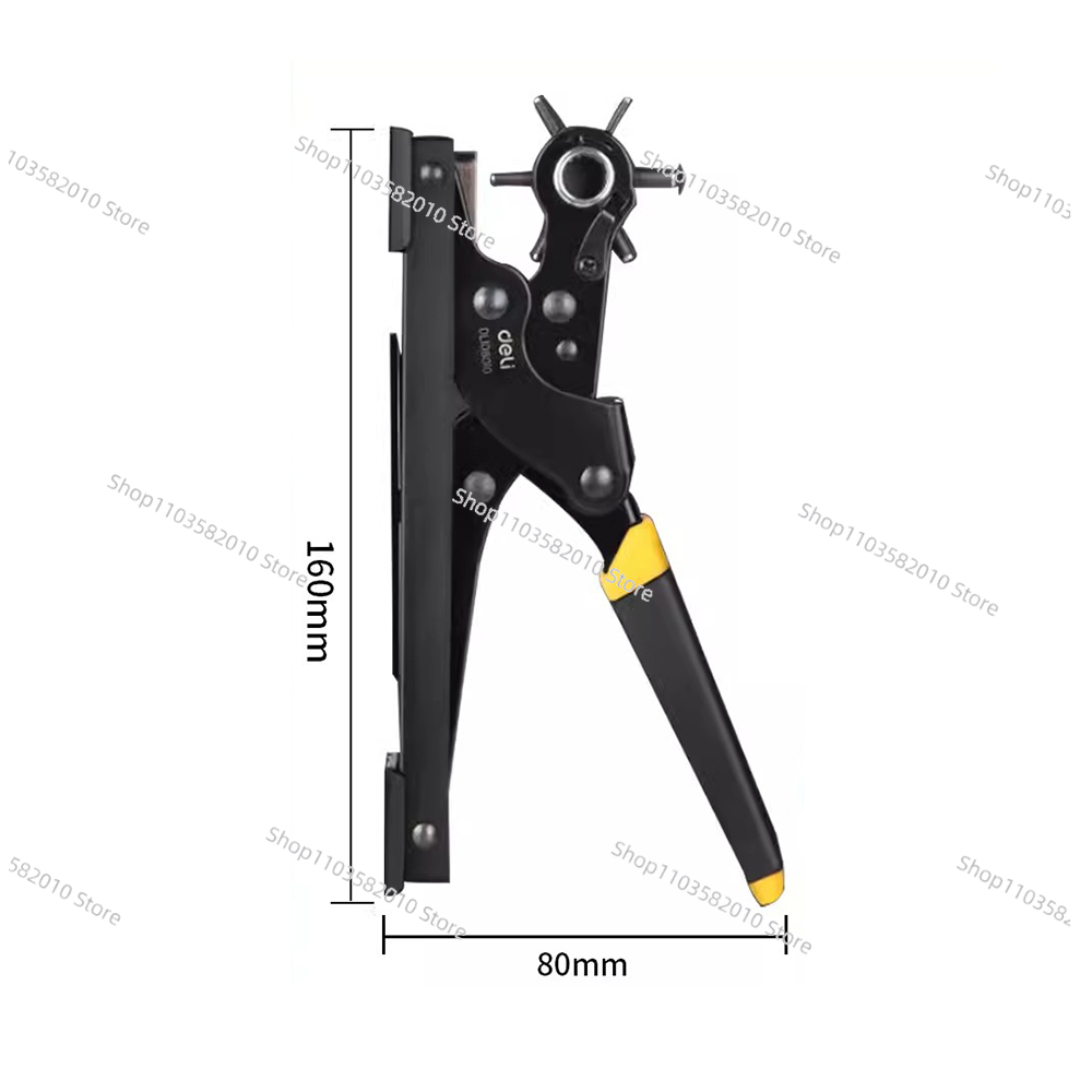 เครื่องเจาะรูหนัง, คีมเจาะแบบห - Leather Punch Revolving บทวิจารณ์และราคา