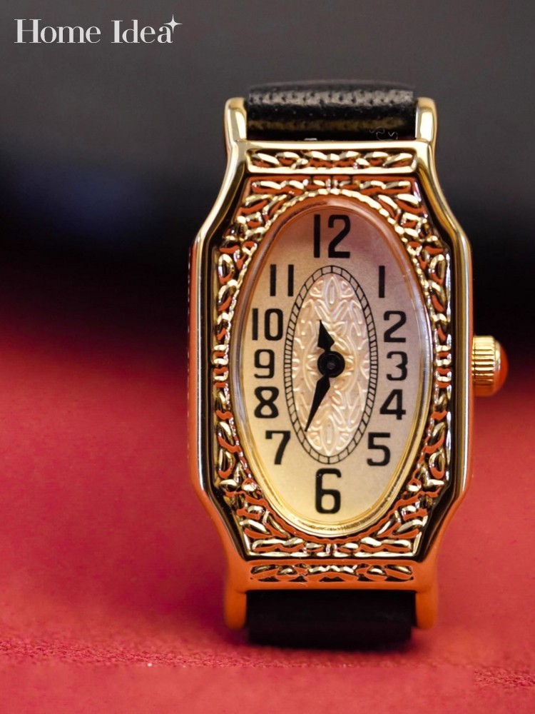 นาฬิกาควอตซ์วินเทจสำหรับผู้หญิ - Leatherwork Ideas บทวิจารณ์และราคา