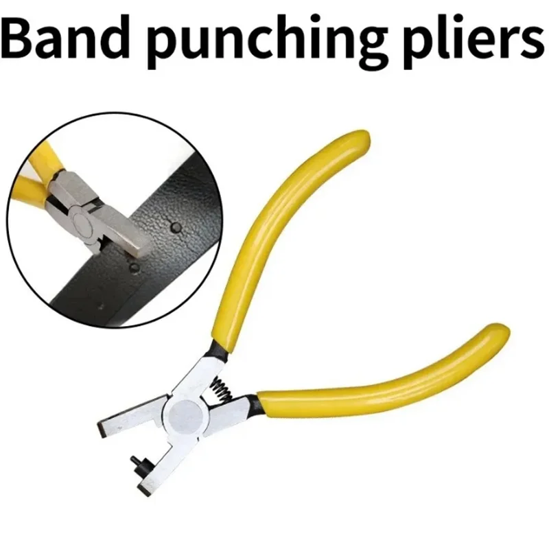 เข็มขัดหนัง Hole Punch Plier ต - Leather Punch Revolving บทวิจารณ์และราคา