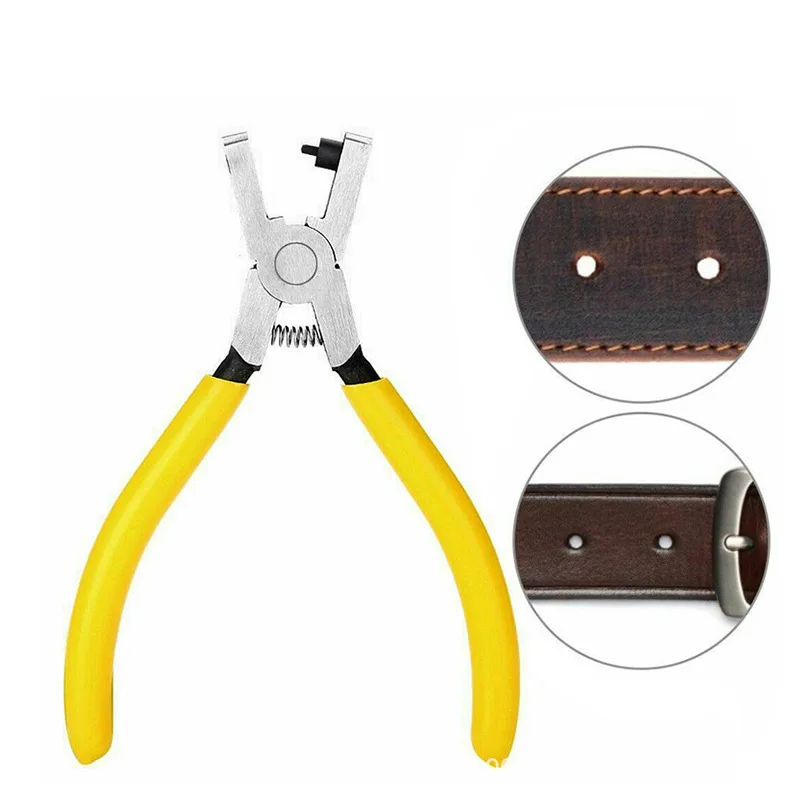 เข็มขัดหนัง Hole Punch Plier ต - Leather Punch Revolving บทวิจารณ์และราคา