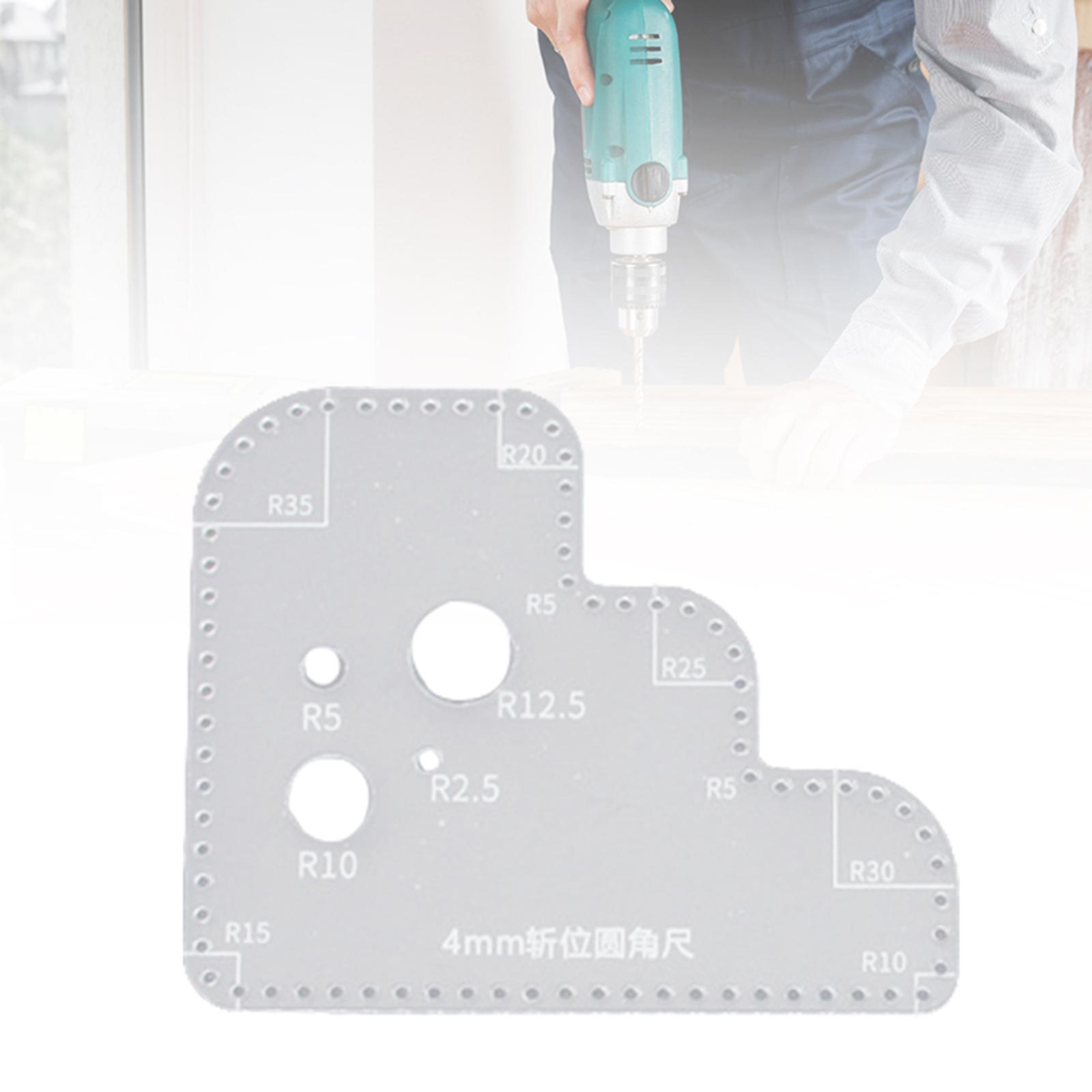 แม่แบบวงกลม ไม้บรรทัดอะคริลิกใ - Leatherwork Templates บทวิจารณ์และราคา