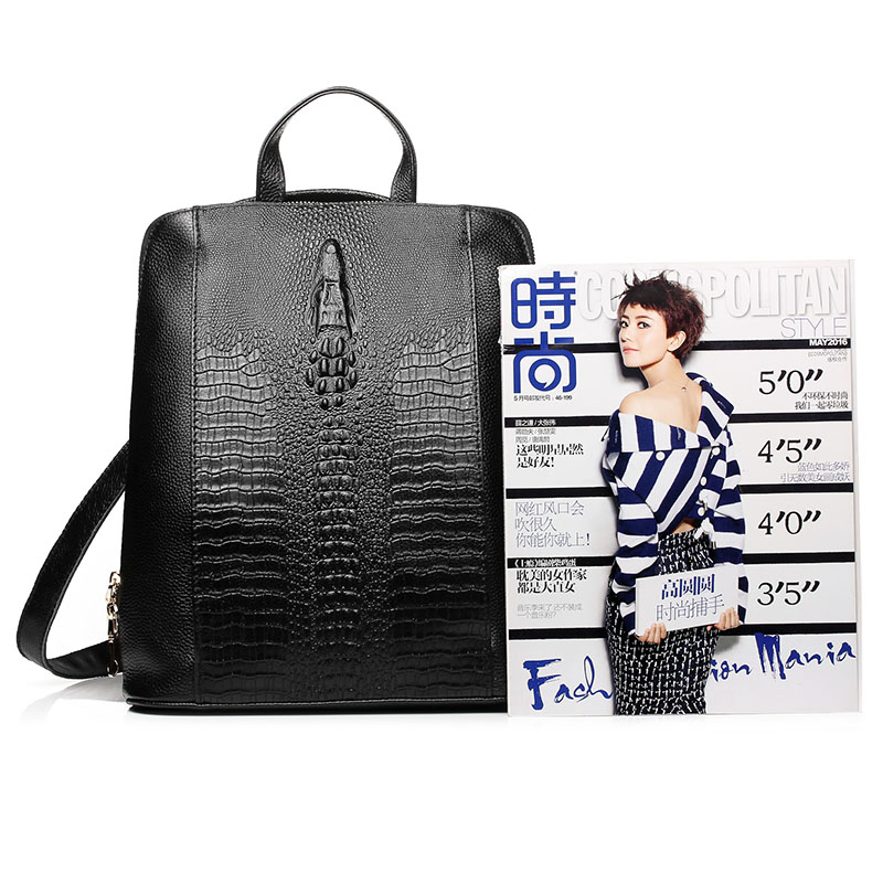 กระเป๋าเป้สะพายหลังหนังจระเข้ส - Leather Work Bag บทวิจารณ์และราคา